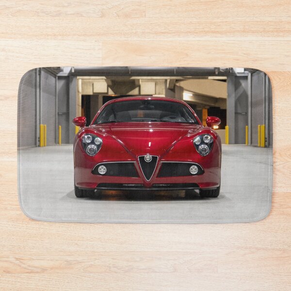 Item preview, Alfa Romeo 8C Competizione – Italian Supercar Vintage Poster designed and sold by Road To Track.