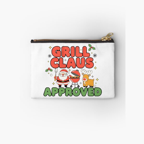 Item preview, bbq christmas santa funny viral griller art designed and sold by ArtDesignTp.