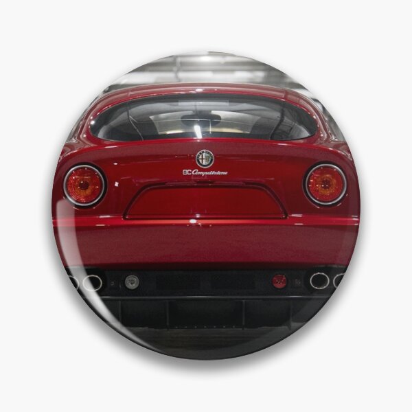 Item preview, Alfa Romeo 8C Competizione – Italian Supercar Vintage Poster designed and sold by Road To Track.