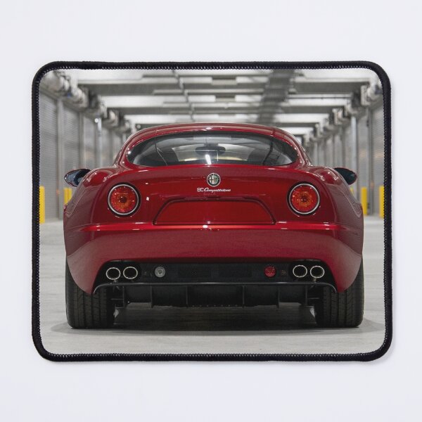 Item preview, Alfa Romeo 8C Competizione – Italian Supercar Vintage Poster designed and sold by Road To Track.