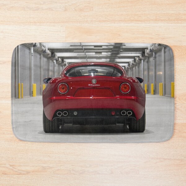 Item preview, Alfa Romeo 8C Competizione – Italian Supercar Vintage Poster designed and sold by Road To Track.