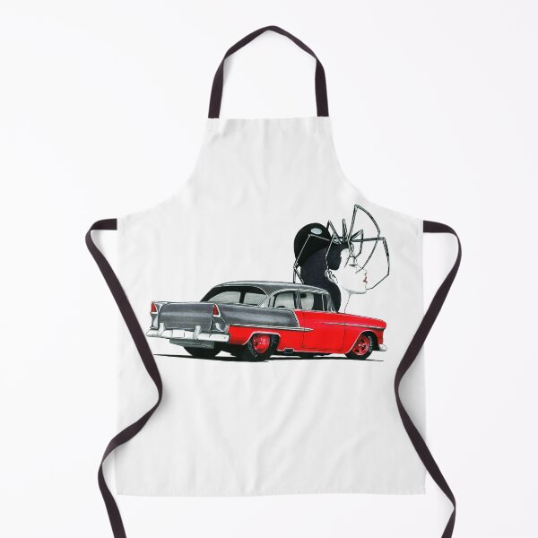 Item preview, Exclusive drawing american restomod Chevy Bel Air V8 Coupe Black Widow designed and sold by Cars23.