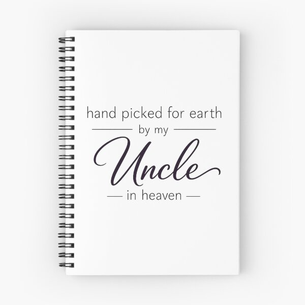Item preview, Hand Picked For Earth By My Uncle In Heaven designed and sold by LuveraxArt.