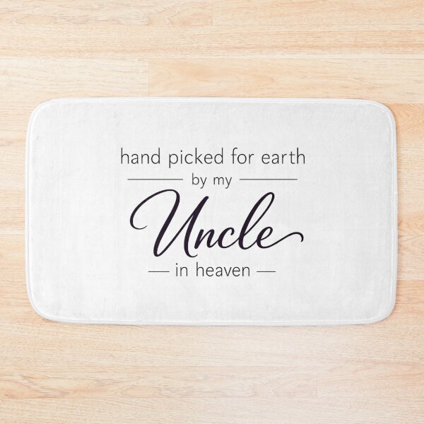 Item preview, Hand Picked For Earth By My Uncle In Heaven designed and sold by LuveraxArt.