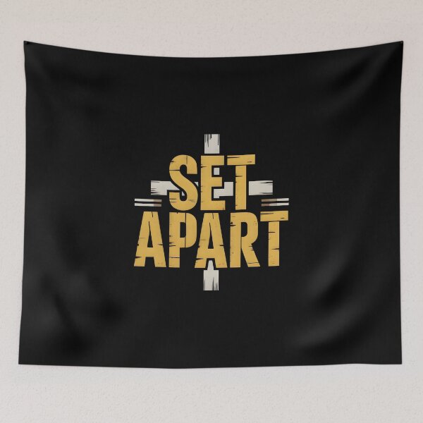 Item preview, Set Apart - Faith Based Graphic Tee designed and sold by ForgedByFaith.