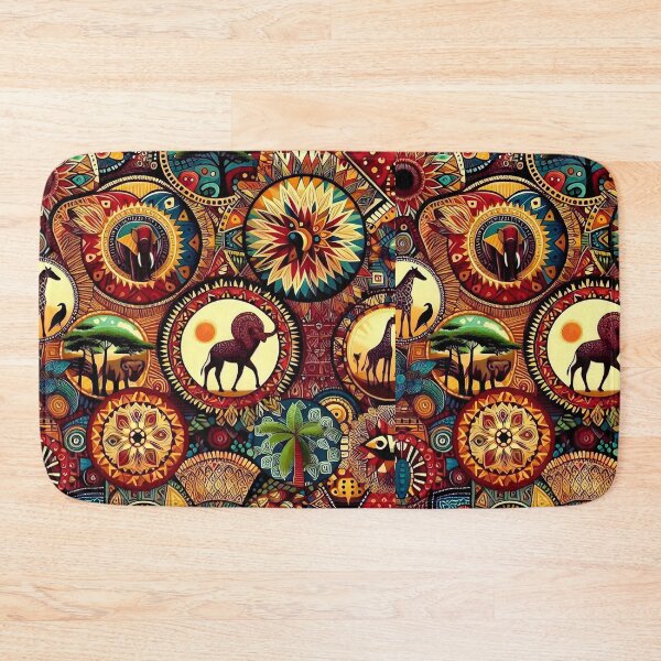 Item preview, Colorful Wildlife Mosaic designed and sold by ChloeDesigns401.