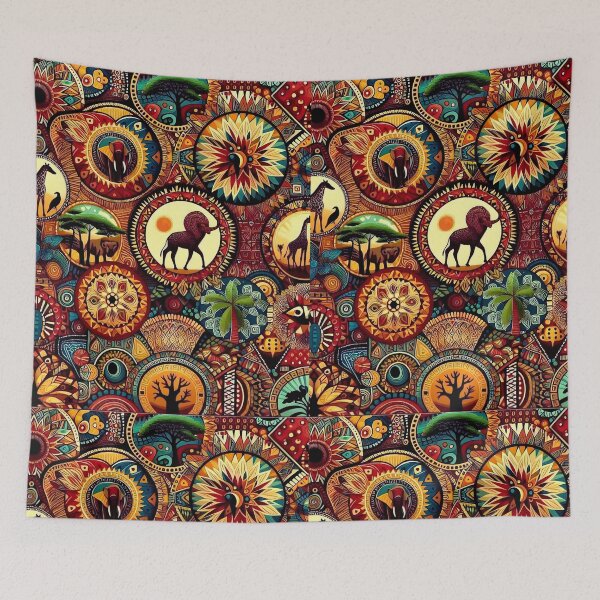 Item preview, Colorful Wildlife Mosaic designed and sold by ChloeDesigns401.