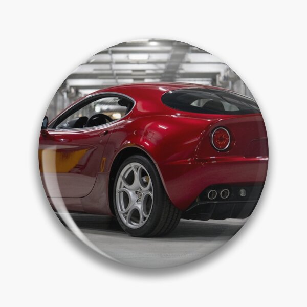 Item preview, Alfa Romeo 8C Competizione – Italian Supercar Vintage Poster designed and sold by Road To Track.