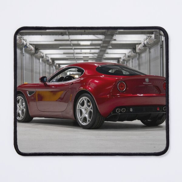 Item preview, Alfa Romeo 8C Competizione – Italian Supercar Vintage Poster designed and sold by Road To Track.