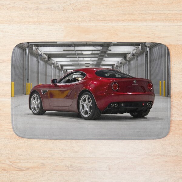 Item preview, Alfa Romeo 8C Competizione – Italian Supercar Vintage Poster designed and sold by Road To Track.