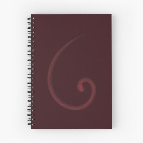 Item preview, Snake in the form of a golden spiral of dark red color designed and sold by Cherevan.