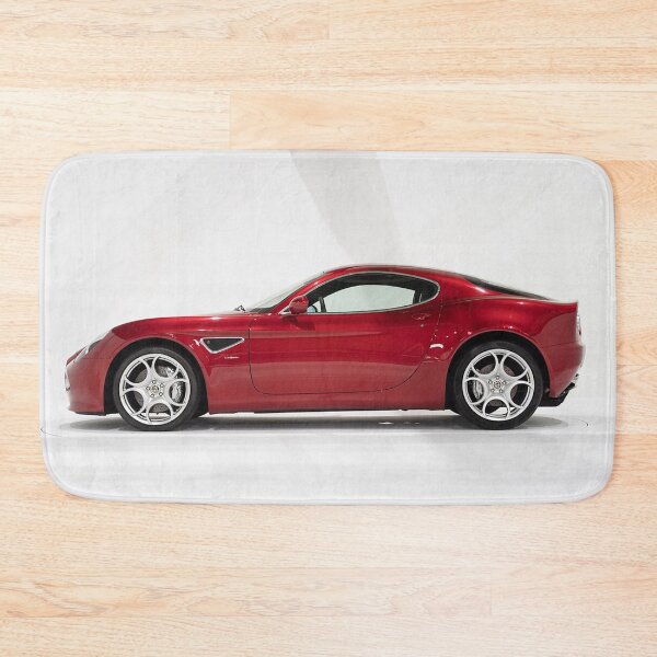 Item preview, Alfa Romeo 8C Competizione – Italian Supercar Vintage Poster designed and sold by Road To Track.