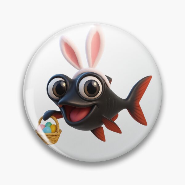 Item preview, Easter Telescope Fish designed and sold by Sillytoe.