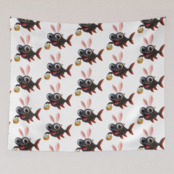 Item preview, Easter Telescope Fish designed and sold by Sillytoe.