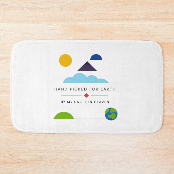 Item preview, Hand Picked For Earth By My Uncle In Heaven designed and sold by LuveraxArt.