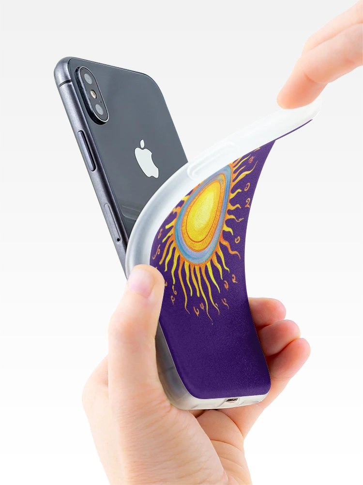 Thumbnail 4 of 5, iPhone Case, Colorful Sun designed and sold by Creative Visualize.