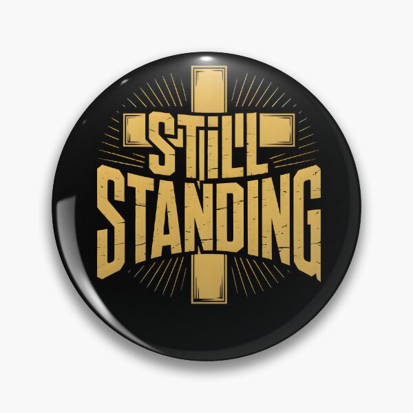 Item preview, Still Standing - Faith Based Graphic Tee designed and sold by ForgedByFaith.