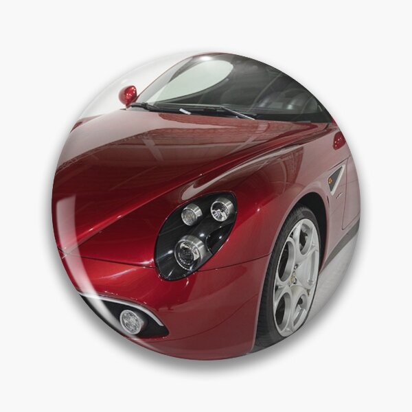 Artikelvorschau, Alfa Romeo 8C Competizione – Italian Supercar Vintage Poster entworfen und verkauft von Road To Track.