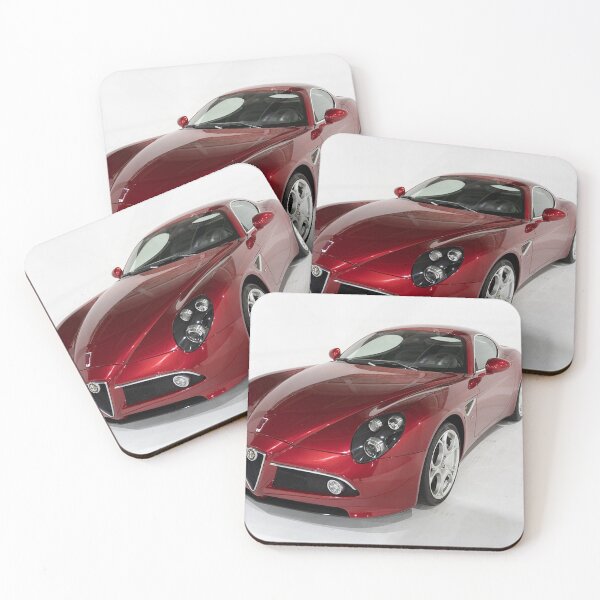 Item preview, Alfa Romeo 8C Competizione – Italian Supercar Vintage Poster designed and sold by Road To Track.