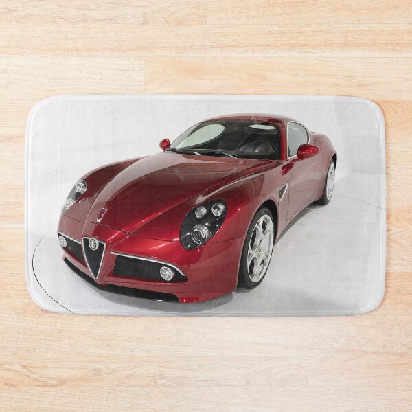 Item preview, Alfa Romeo 8C Competizione – Italian Supercar Vintage Poster designed and sold by Road To Track.