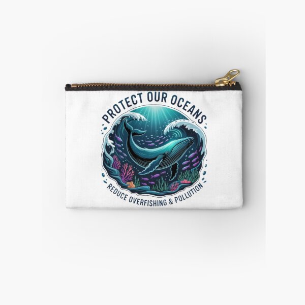 Item preview, Protect Our Oceans Whale T-Shirt – Ocean Conservation Marine Life Design for Ocean Lovers & Eco Gift Buyers designed and sold by GemBob Creations.