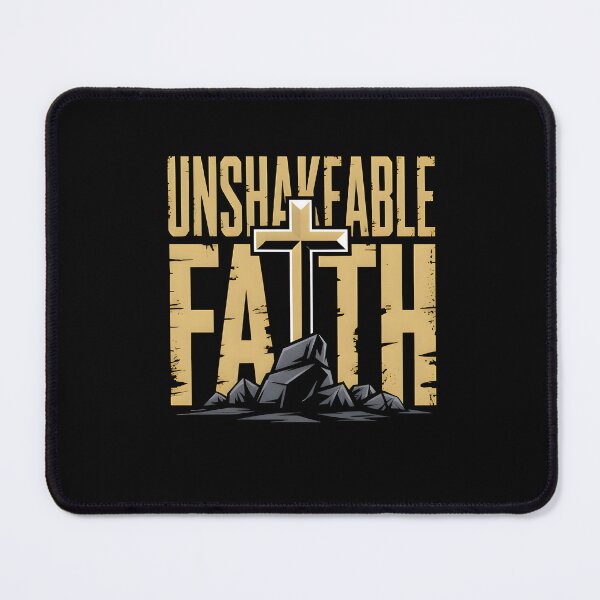 Item preview, Unshakeable Faith - Faith Based Graphic Tee designed and sold by ForgedByFaith.