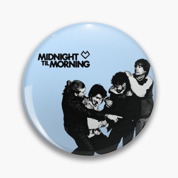 Item preview, Midnight Til Morning (tour merch sweater design) designed and sold by Gabriella  Goldberg.