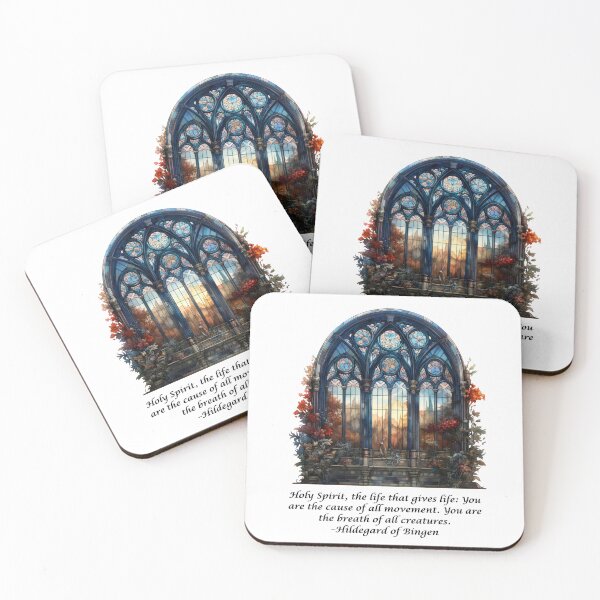 Item preview, Gothic Cathedral Stained Glass Window Art  designed and sold by ChloeDesigns401.