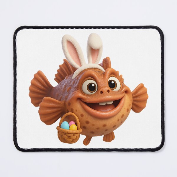 Item preview, Easter Toadfish designed and sold by Sillytoe.