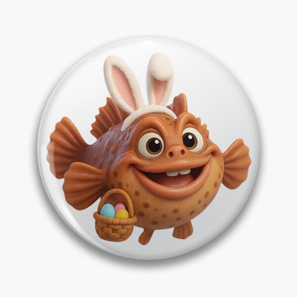 Item preview, Easter Toadfish designed and sold by Sillytoe.