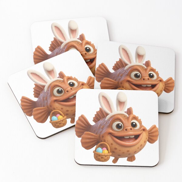 Item preview, Easter Toadfish designed and sold by Sillytoe.