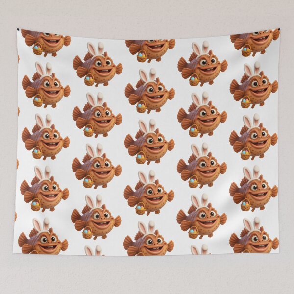 Item preview, Easter Toadfish designed and sold by Sillytoe.