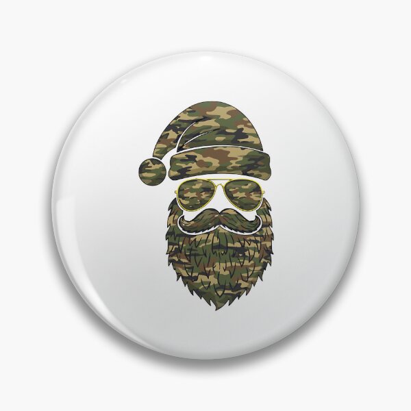 Item preview, santa face camo christmas hunting family design designed and sold by ArtDesignTp.