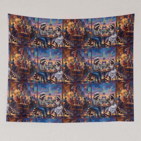 Item preview, Loving raccoons in Paris. designed and sold by Natalia-Vlad.