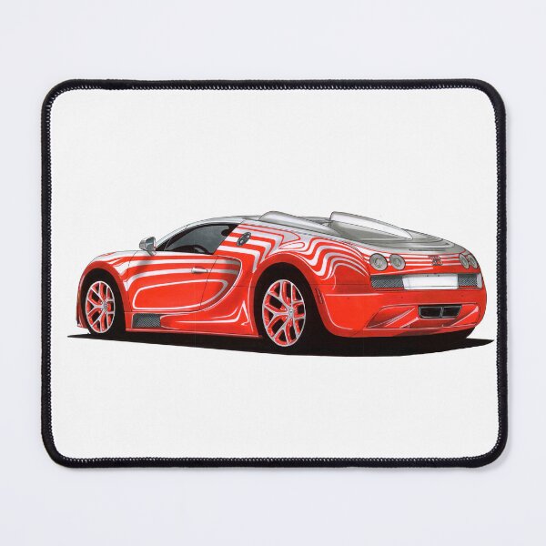 Item preview, Exclusive drawing legendary mid-engine W16 hyper car Veyron Grand Sport L'Or Blanc  designed and sold by Cars23.