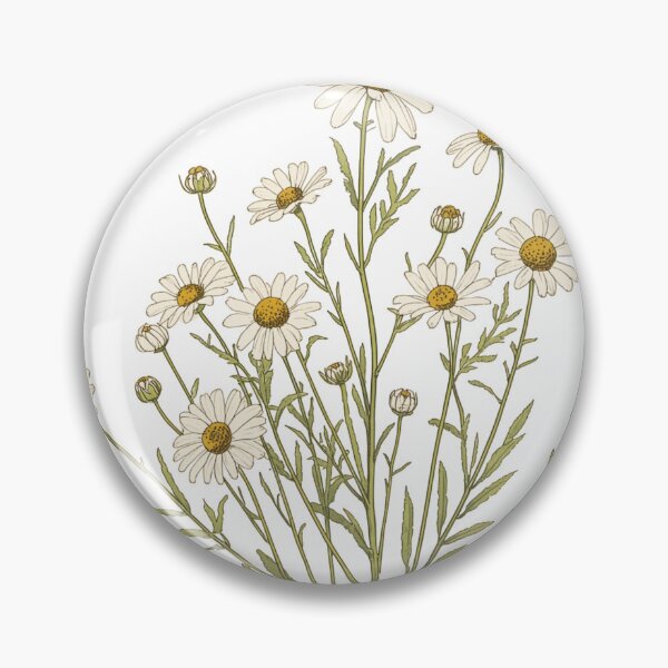 Item preview, Vintage Chamomile Botanical Illustration designed and sold by VintageTips.