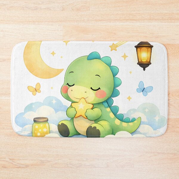 Item preview, Cute Dinosaur Nursery Wall Art with Inspirational Quote designed and sold by LoveNurseries.