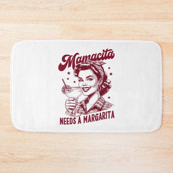 Item preview, This Senorita Needs A Margarita - Colorful Leopard Print Fiesta Art designed and sold by Ali-printshop.