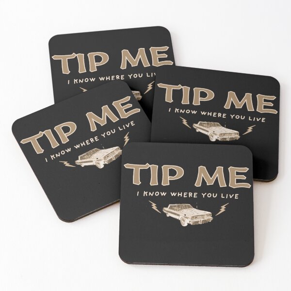 Item preview, "Tip Me, I Know Where You Live," Vintage Edition Tee for Gig Workers designed and sold by thelivingrp.