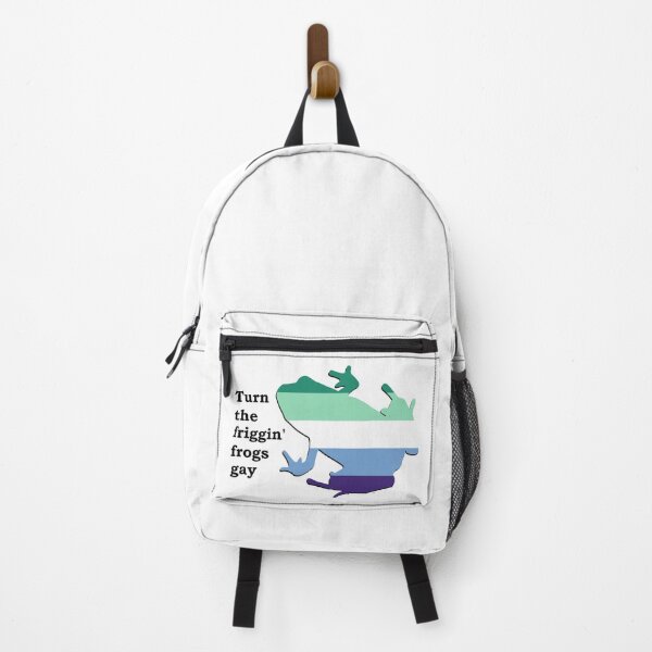 Item preview, Turn the friggin frogs gay - Gay Pride designed and sold by Toadtally.