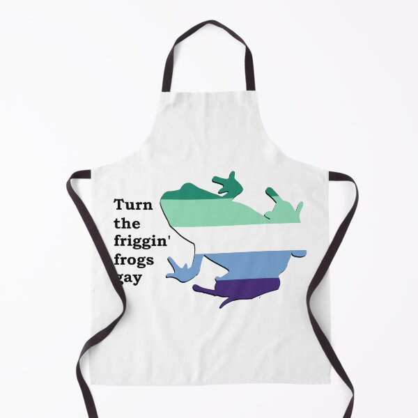 Item preview, Turn the friggin frogs gay - Gay Pride designed and sold by Toadtally.