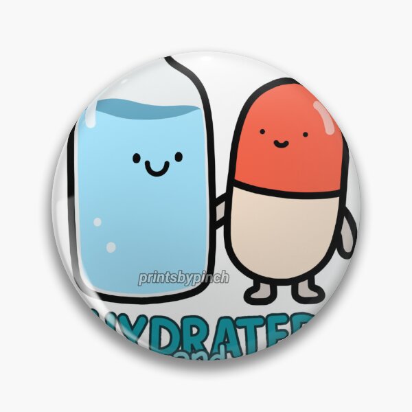 Item preview, Hydrated & Medicated designed and sold by Prints-by-Pinch.