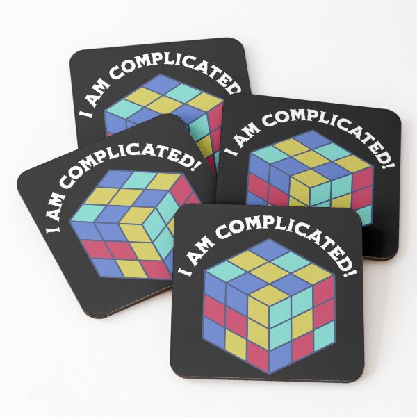 Item preview, Complicated Rubix Cube Funny Meme Shirt | Retro Weirdcore Graphic Tee designed and sold by rvanderveken.