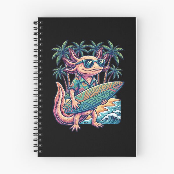Item preview, Surfer Axolotl designed and sold by ReneMM.