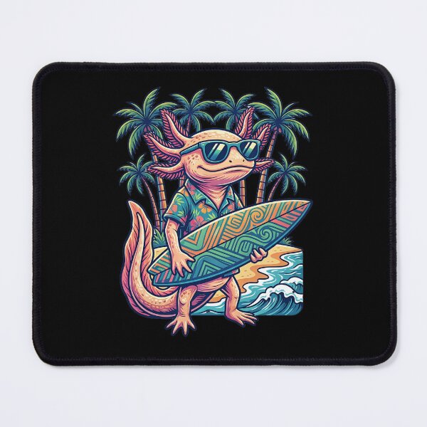 Item preview, Surfer Axolotl designed and sold by ReneMM.