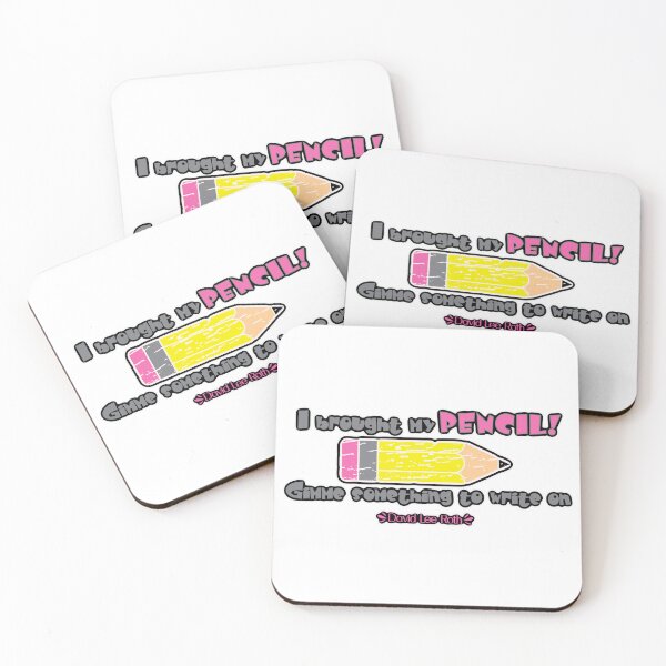 Item preview, I Brought My Pencil - for lighter backrounds designed and sold by Miscelenious.