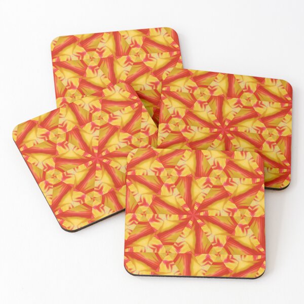 Item preview, Abstract Warm Floral Pattern Design designed and sold by SilentBloomLab.