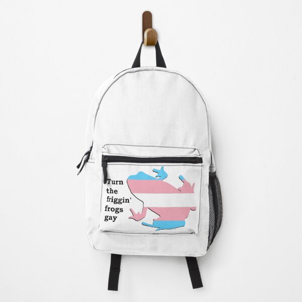 Item preview, Turn the friggin frogs gay - Trans Pride designed and sold by Toadtally.