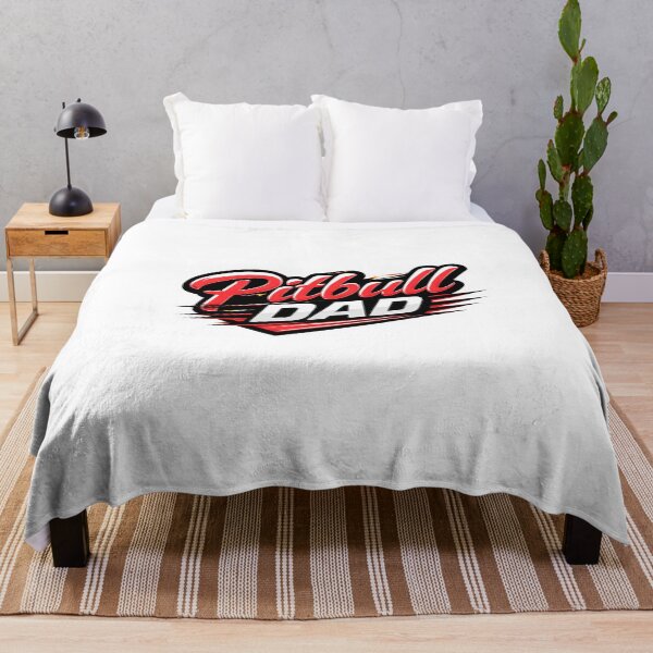 Item preview, Sporty Red and Black Pitbull Dad designed and sold by My Pitbull Place.