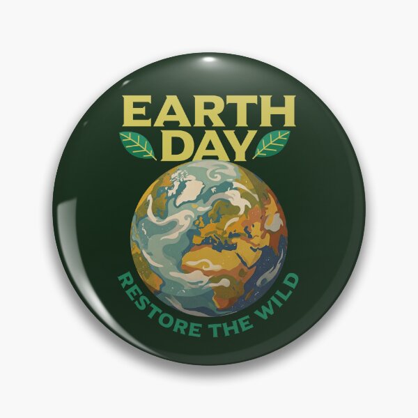 Item preview, Earth Day Restore the Wild Nature Conservation Aesthetic designed and sold by LinaValearte.